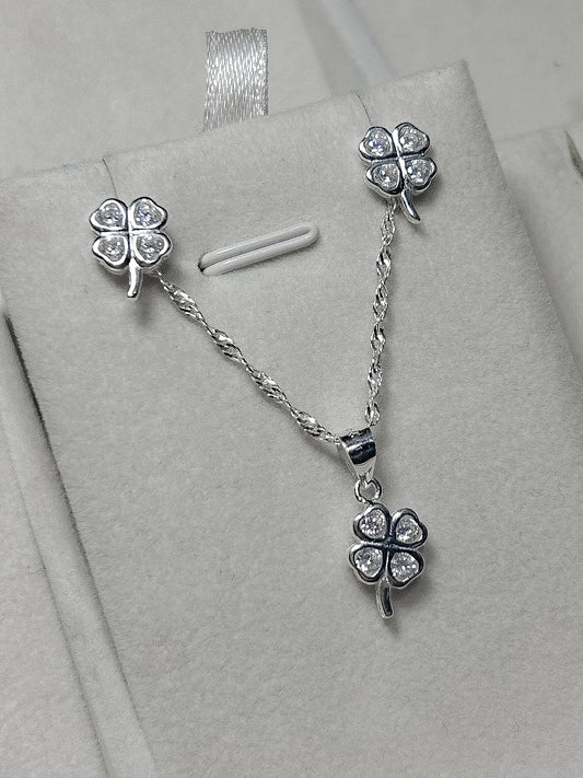 CONJUNTO TREBOL CIRCON