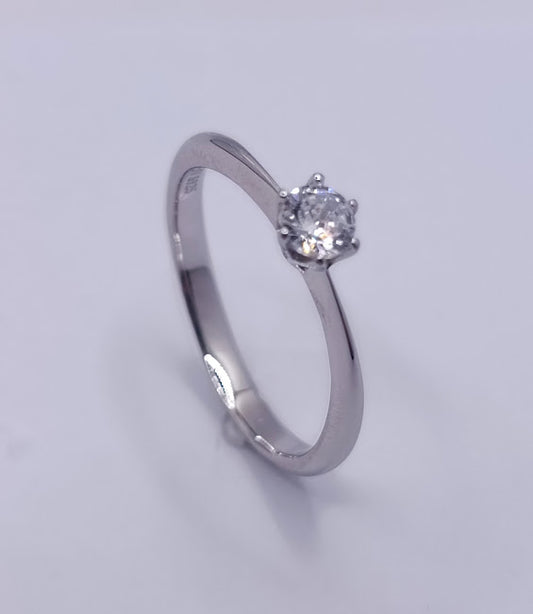 ANILLO PLATA ITALIANA 925 SOLITARIO 4MM